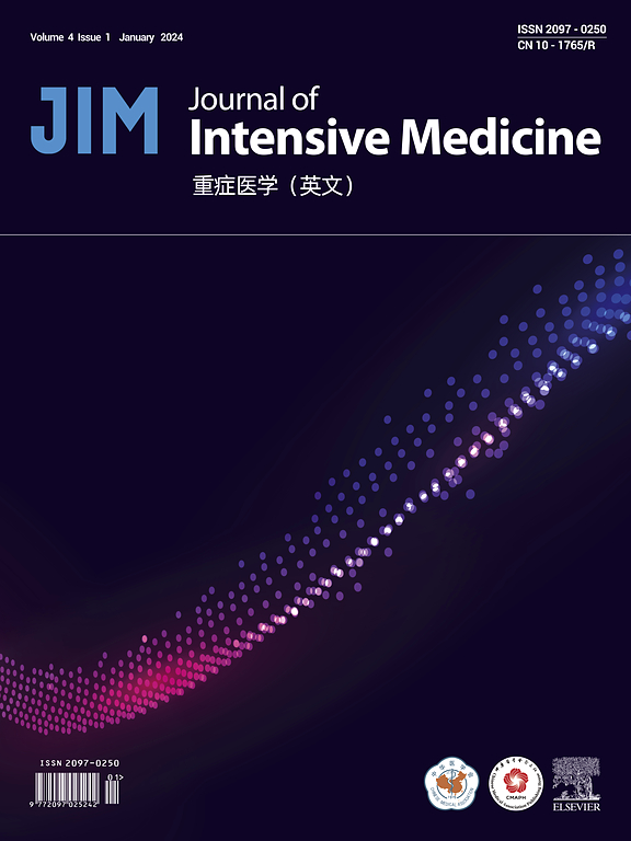 Go to journal home page - Journal of Intensive Medicine